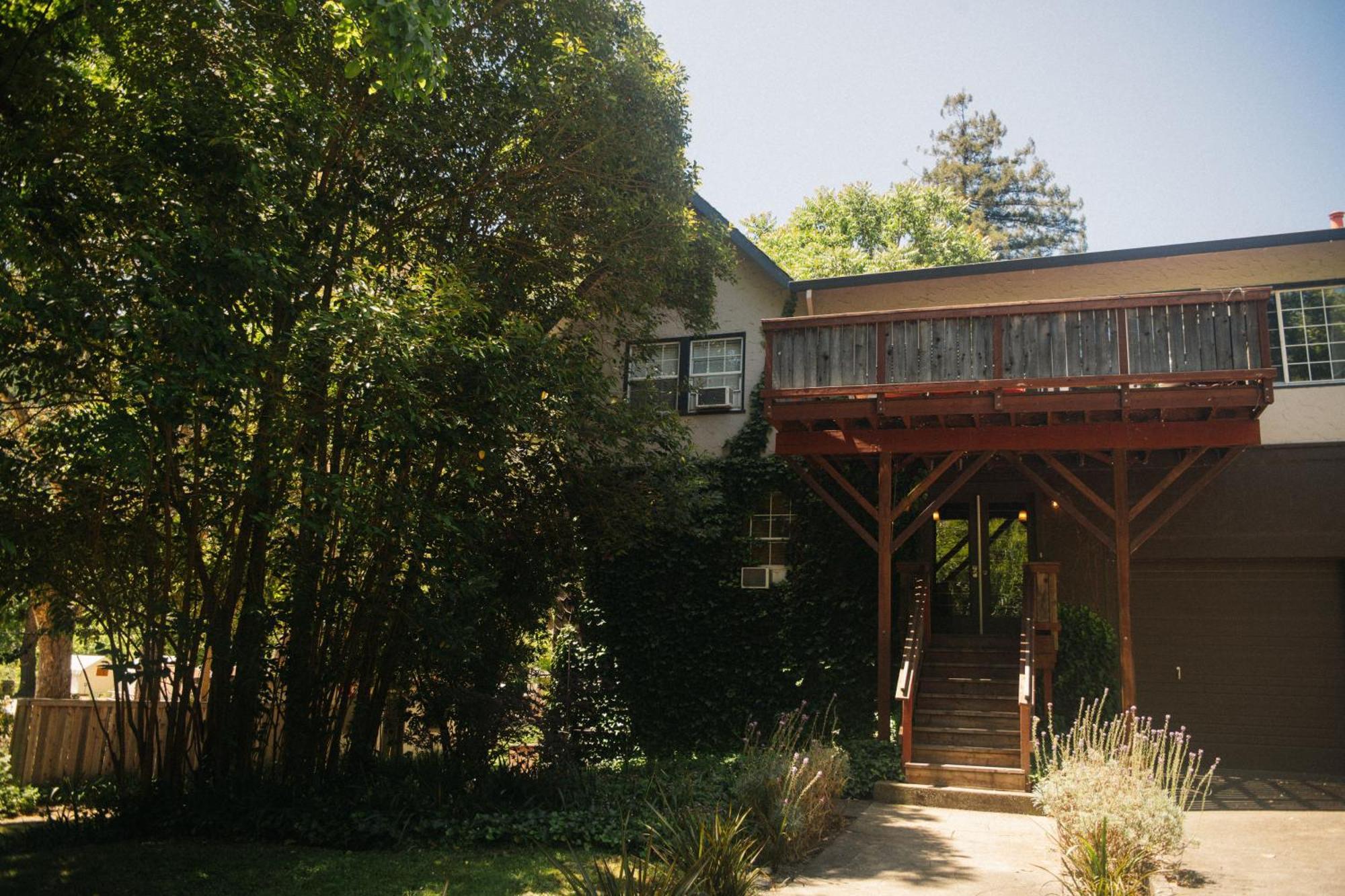 Johnson'S Beach Cabins And Campground Guerneville Exterior foto