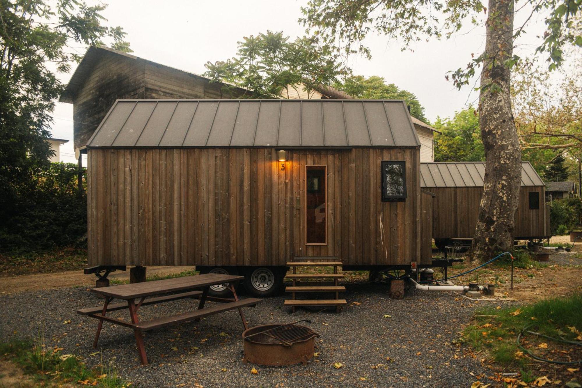 Johnson'S Beach Cabins And Campground Guerneville Exterior foto